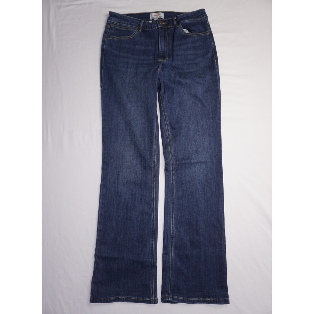 Wrangler Size 12 Blue Denim Bootcut Jeans